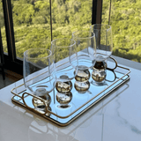 Taça Copo Transparente e Âmbar 540ml