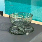 Boleira Verde como petisqueira do lado da piscina