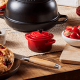 Mini Cocotte Caçarola Cerâmica Vermelha Le Creuset - 14 cm
