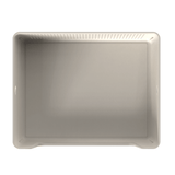 Cesto com Abertura Frontal Flow Bege 16L