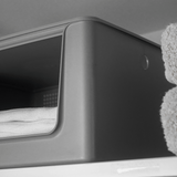 Cesto com Abertura Frontal Flow Chumbo 16L