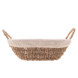 Detalhes Cesta Oval de Sisal