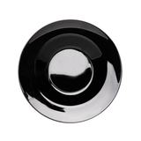 Detalhes Prato para Massas Preto por cima