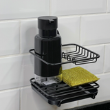 Dispenser Porta Detergente Premium Trium 500ml Preto Fechado