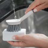 Escova de Limpeza Arredondada Flow Bege 28cm