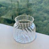 Mini Vaso com Borda Dourada P 8cm