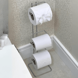 Suporte Para Papel Higiênico 3 Rolos Aço Cromado