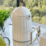 Garrafa Térmica de Plástico Bird Branca 600ml