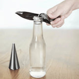 Abridor De Garrafas Drinking Buddy Titanium Pássaro Ônix Umbra - Ela Decora