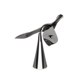 Abridor De Garrafas Drinking Buddy Titanium Pássaro Ônix Umbra - Ela Decora