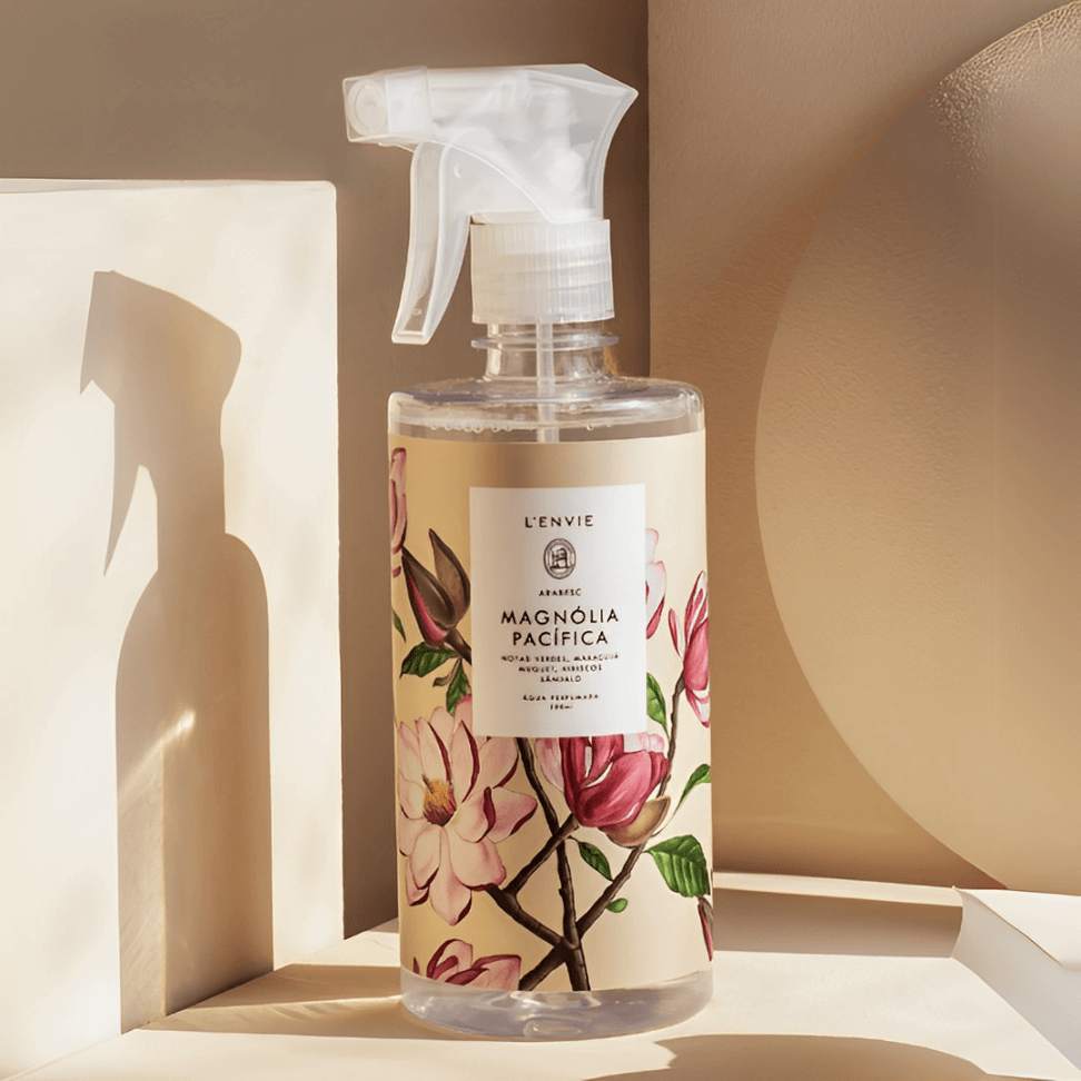 Água Perfumada Magnólia Pacifica 500ml - Ela Decora