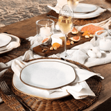 Aparelho de Jantar e Chá Maresia 30 Peças - Ela Decora