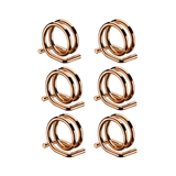 Argola para Guardanapo 6 Peças - Ela Decora