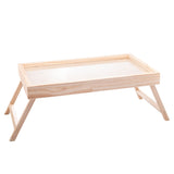 Bandeja de Madeira com Sisal Pinus 62cm - Ela Decora