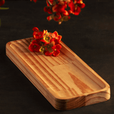 Bandeja de Madeira Pinus 30cm x 12cm x 2cm - Ela Decora