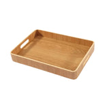 Bandeja Decorativa em Madeira 37cm - Ela Decora