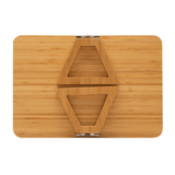 Bandeja Dobrável para Braco de Sofá Bambu 33cm - Ela Decora