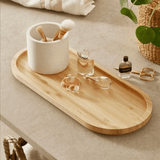 Bandeja em Bambu 36cm - Ela Decora