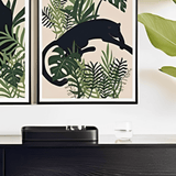 Bandeja em Poliuretano Preto G 52 cm - Ela Decora