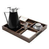 Bandeja Organizadora de Madeira - 39 cm - Ela Decora