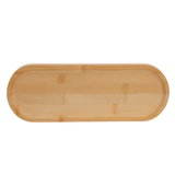 Bandeja Oval em Bambu 34cm - Ela Decora