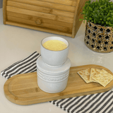 Bandeja Oval em Bambu 34cm - Ela Decora
