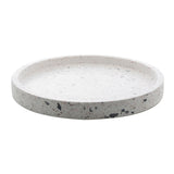Bandeja Redonda Terrazo de Marmore 20cm - Ela Decora