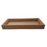 Bandeja Retangular em MDF com Cortiça 38cm - Ela Decora