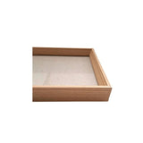 Bandeja Retangular em MDF com Linho 45cm - Ela Decora