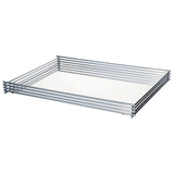 Bandeja Wire 15 X 25 Cm Com Espelho Cromado - Ela Decora