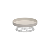 Organizador Giratório Lume Plástico Bege 25,5cm