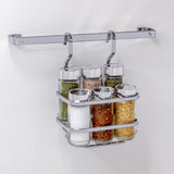 Barra De Cozinha 30 Cm Porta Utensílios 6 Ganchos Cromada - Ela Decora