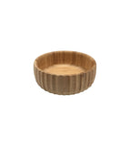 Bowl Canelado De Bambu M 19cm - Ela Decora