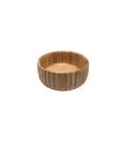 Bowl Canelado de Bambu P 15cm - Ela Decora