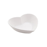 Bowl Cerâmica Coração Branco - 16,7cm - Ela Decora
