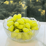 Bowl Cristal de Chumbo Martelado com Borda Dourada Taj 16,5cm - Ela Decora