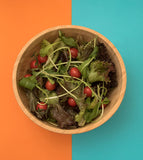 Bowl De Bambu Circular Fundo 28cm - Ela Decora