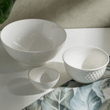 Bowl de Porcelana New Bone Branco - 12,5 x 6,5 cm - Ela Decora