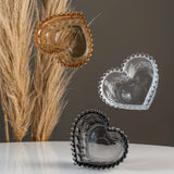 Bowl de Vidro Coração Balls 13,5cm - Ela Decora