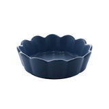 Bowl Flor Porcelana Nordica Azul Marinho Matt - 15 cm - Ela Decora