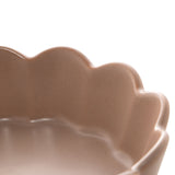 Bowl Flor Porcelana Nordica Cinza Matt - 15 cm - Ela Decora