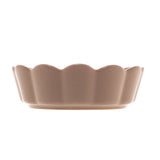 Bowl Flor Porcelana Nordica Cinza Matt - 15 cm - Ela Decora