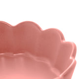 Bowl Flor Porcelana Nordica Rosa Matt - 15 cm - Ela Decora