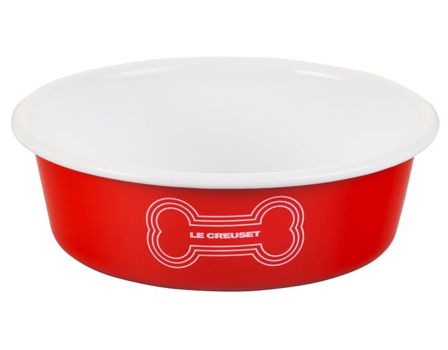 Bowl para Pet Redondo Carmin 16 cm Le Creuset - Ela Decora