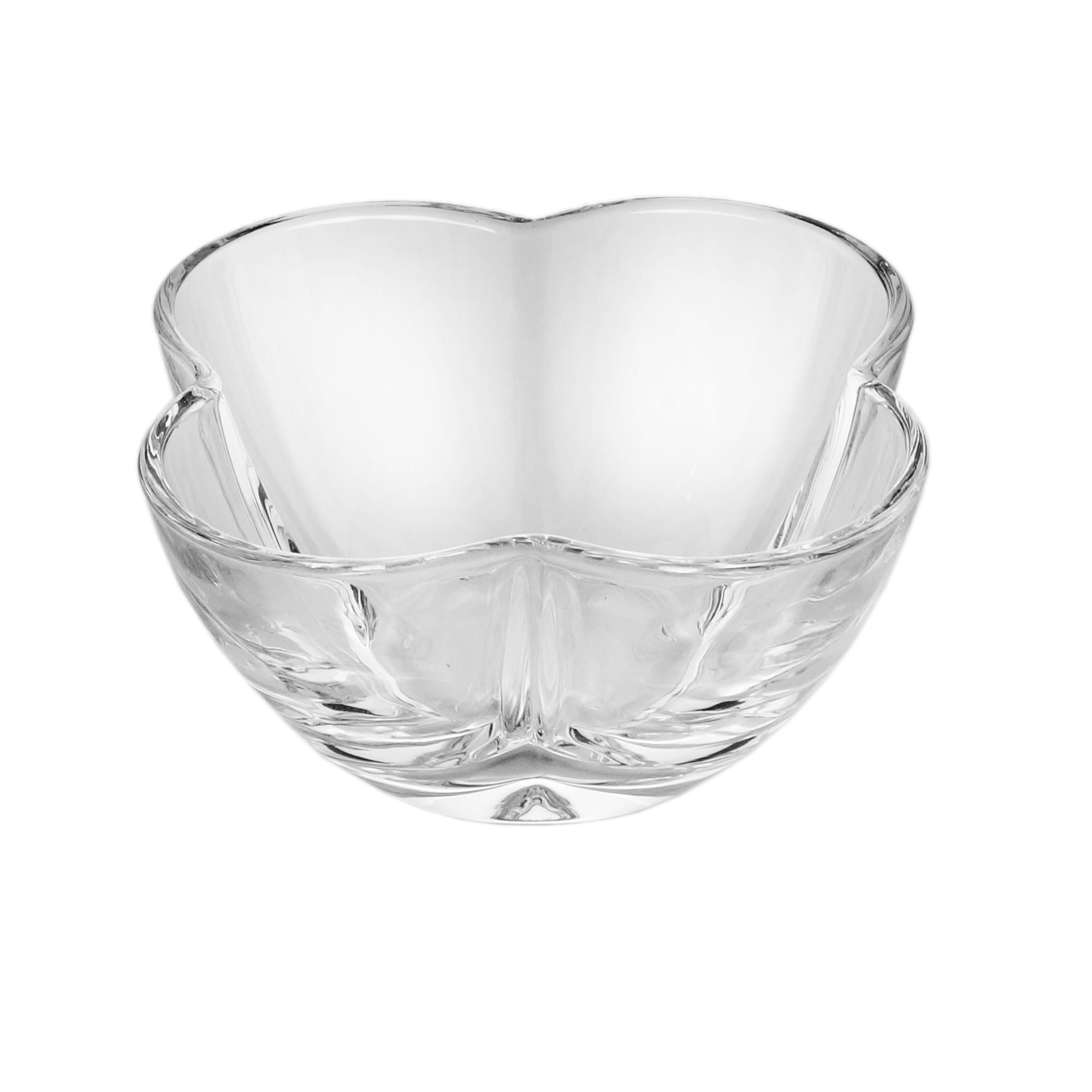 Bowl Petisqueira de Cristal Clover Trevo - 9cm - Ela Decora