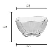 Bowl Petisqueira de Cristal Clover Trevo - 9cm - Ela Decora