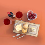 Bowl Petisqueira Porcelana Coração - 15 cm - Ela Decora