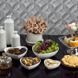 Bowl Petisqueira Porcelana Coração - 15 cm - Ela Decora