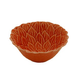 Bowl Porcelana Daisy Flor Coral - 14 cm - Ela Decora