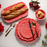 Bowl Porcelana Daisy Flor Coral - 14 cm - Ela Decora